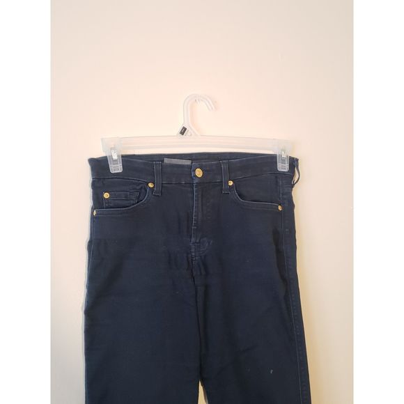 Women's, 7 For All Mankind, 29, 30W X 32L, LDark Blue - Picture 3 of 6